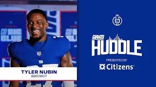 Tyler Nubin on the Play of the Secondary | Giants Huddle | New York Giants