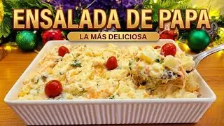 🥗 ENSALADA DE PAPA CREMOSA: La Receta M&aacute;s F&aacute;cil y R&aacute;pida
