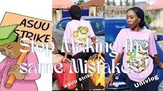 How a Nigerian University Student rants over the 8months Strike #comedy #univlog #asuustrike #asuu