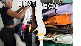 Reset my wardrobe| closet declutter routine