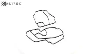Прокладки корпусу фільтра масляного Mercedes OM629 V8 420 CDI / 450 CDI A6291800710