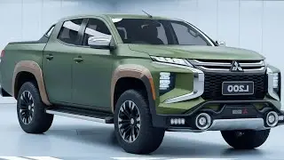 Mitsubishi Pickup 2026 &ndash; Stunning Exterior, Premium Interior & Powerful Engine!