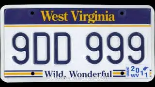 West Virginia license plate design history: 1970-Present day.
