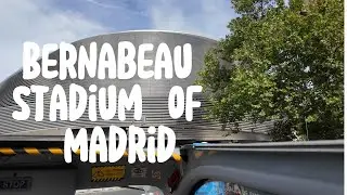 Bernabeu Stadium of Madrid Spain #madrid #spain #bustourofmadrid #pinoyvlogger