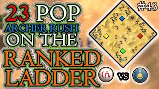 Too slow? Trying 23 pop build order in ranked multiplayer in 2026 | Part 43: Tatars vs Mongols
