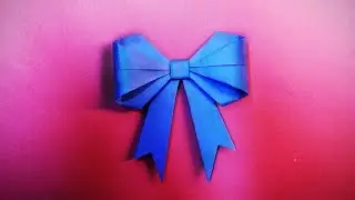 BOW | TIE | Origami tutorial 🎀🎀🎀