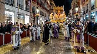 La Archicofradía de la Sangre en calle Larios (Málaga, 2022)