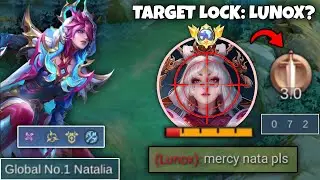 TARGET LOCK: LUNOX 😈| When SUPER AGGRESSIVE Natalia RUINS Lunox's Day 🔥⚡| MLBB