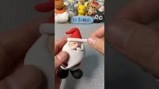 Creative EO - Santa Claus Colorful Light Dry Clay DIY Handmade #CreativeEO