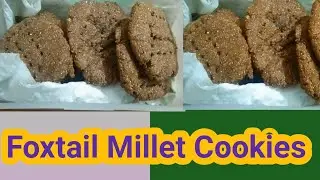 How I made foxtail millet cookies?