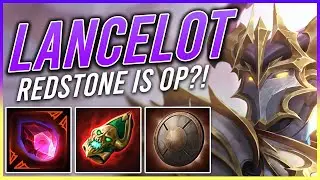 LANCELOT REDSTONE GOES KINDA HARD! - Solo Grandmasters Ranked Conquest Season 9 #smite #smiteseason9