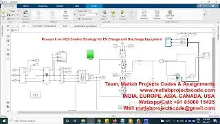 Research on V2G Control Strategy for EV Charge and Discharge Equipment www.matlabprojectscode.com