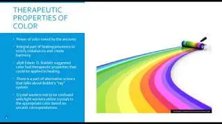 Healing Therapy. How to Heal with Crystals and Color. Color Therapy. Chromotherapy.