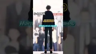 S-Rank Hunter Sung Jin-Woo | Shadow Monarch Awakens 🖤🔥 #SoloLeveling #SungJinWoo #SRankHunter