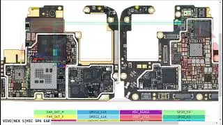 VIVO NEX S V1805 Mic Ear Ringar Buzzer Ic Problem  Ways Hardware Solution #borneoschematic #gsmstore