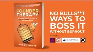 Founder Therapy - Book Launch Video - Mike Buonaiuto