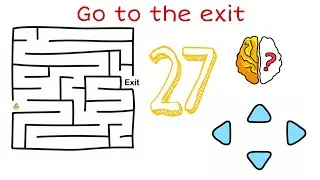 Brain Out Level 27- Go to the exit Walkthrough solution