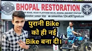 Bhopal Restoration || Old Bike To Convert New Bike || Vlog #16 @SpecialMsgVlogs
