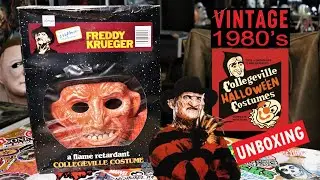 РАСПАКОВКА МАСК ФРЕДДИ КРЮГЕРА ОТ COLLEGEVILLE COSTUMES!