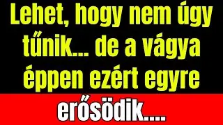 Soha nem hagyott fel szeretni téged... Ez a vágy ezért halmozódik fel...