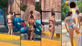 Unbelievable Water Slide Adventure 2025 🌊 | Extreme Speed & Reactions