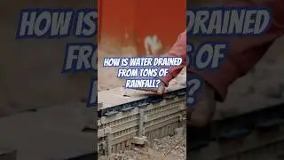 How does heavy rainfall drain around buildings? #plumbing #plumber #industrial #commercialplumber