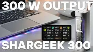 Наконец-то портативный аккумулятор, который работает именно так! Shargeek 300