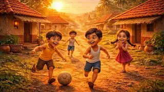 &ldquo;Sunrise to Sunset in a Charming Indian Village | Animated Story&rdquo;