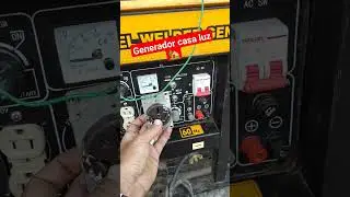 conectar generador a casa para tener luz y energ&iacute;a el&eacute;ctrica