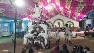 कोसा (बालोद)  पंथी नृत्य 2025 💢 रामपुर (धमतरी) प्रतियोगिता मंच 2025