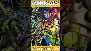 Daima VS Triple Cell (Partida larga) #dragonball #dragonballlegends #goku #shorts