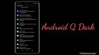 Android Q dark 😁 for all Huawei / Honor devices 👇👇👇