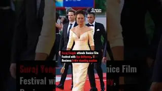 Suraj Yengde attends Venice Festival with Ava DuVenray, Recieves 9 min standing Ovation