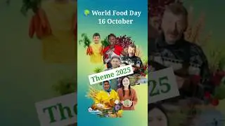 World Food Day 2025 Theme #worldfoodday #worldfoodday2025 #theme2025 #foodday #foodsafety #shorts