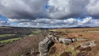 Curbar Edge and Froggatt Wood walk 2024