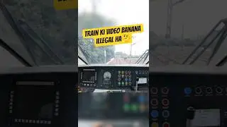 Making train videos is it legal or illegal 🤔 #shorts #ytshort  #indianrailways
