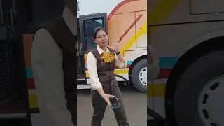 pramugari cantik😍❤ po Rosalia indah✨ #bus #shorts #busmania #rosaliaindah