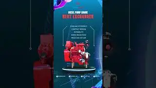 Diesel Pump Engine Heat Exchanger - Gamatech #Gamatech #DieselPumpEngine
