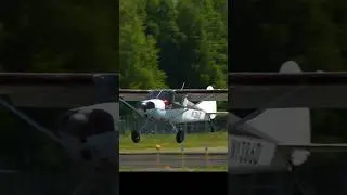 1951 Cessna 170A #landing #taildragger #gravel #airport #aviation #2025 #aopa #alaska