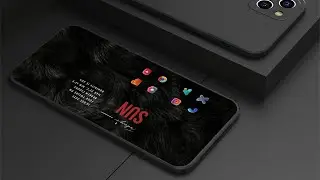How To Create a Textured Black Aesthetic Homescreen | Fur Style Android Setup | Nova Launcher