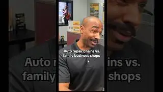 auto repair chains vs. family owned shops #shorts