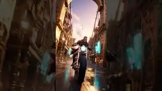 Epic Steampunk Motorcycle Chase