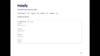 Loop Functions   mapply