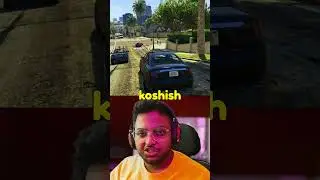 🤣 Epic Driving Fail in GTA V! 🚗💥 | Hilarious Moment 😂 #firsttimegameplay #gta5 #gtaonline