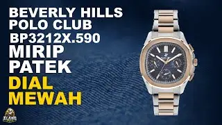 BEVERLY HILLS POLO CLUB BP3212X.590 : JAM POLO MIRIP PATEK DIAL MEWAH TERBARU (2023)