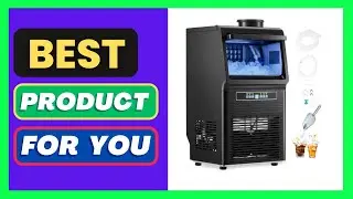 Commercial Ice Maker Freestanding Cabinet Machine 70lbs/24H 36 Ice Cubes