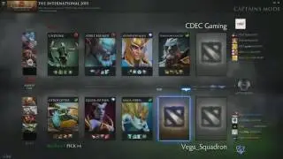 CDEC  vs  Vega, Wildcard на The International 5, Полуфинал,  Game 2