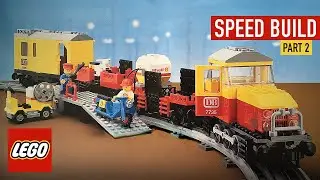 Vintage LEGO&reg; Speed Build: 1985Trains Set 7735 