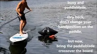 Sup, buoy-turn cross-over-step-back, Fitness-sup-coach