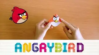 Origami - L&agrave;m Bookmark Angry Bird - Khối M&agrave;u Kỳ Diệu - BinTV